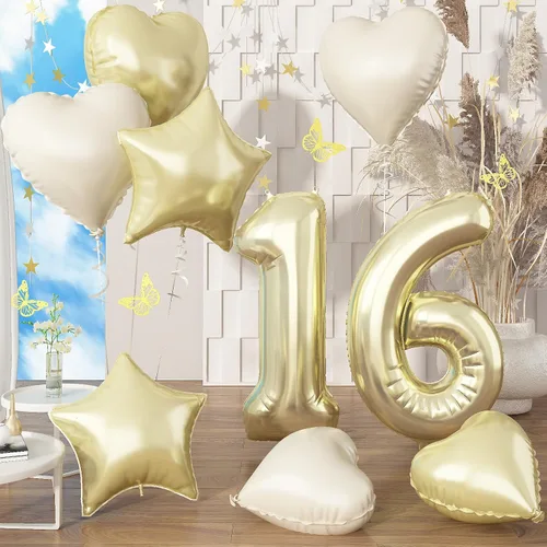Miniatura 36 de Globo grande de aluminio 60, 40 pulgadas, color verde azulado oscuro, globo autoinflable del número 60 para hombres de 60 cumpleaños, globos de Azul