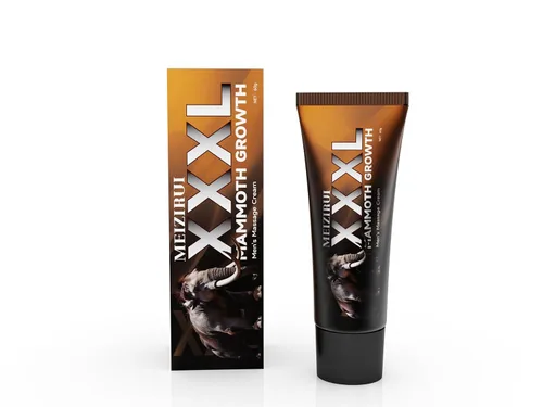 Extra Strength Big Size XXL+ Aceite de ampliación – Gel y crema de masaje para hombre para un gran tamaño, grosor y fuerza (crecimiento de la mamut)
