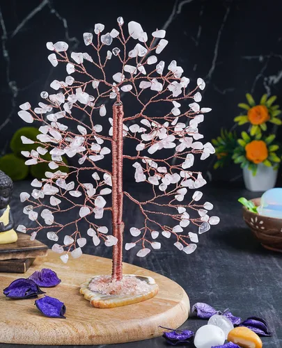 Miniatura 14 de Árbol de la vida de 7 chakras - Árbol de cristal para energía positiva - Árbol de piedras preciosas - Árbol de siete chakras Sabiduría espiritual
