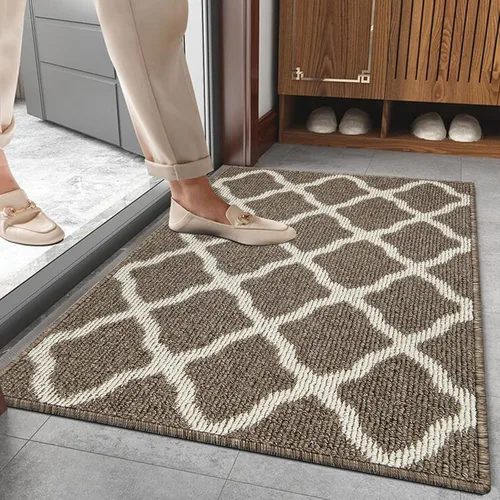 Miniatura 20 de SHACOS Alfombra de pasillo lavable de 2 x 8 pies, con parte trasera de goma antideslizante, resistente a las manchas, alfombra de cocina