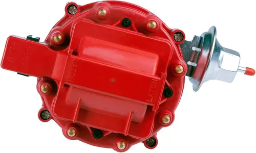 Miniatura 3 de MAS Distribuidor de encendido con tapa y rotor 1040011 65K bobina bloque pequeño compatible con Pontiac 301ci 326ci 350ci 389ci 400ci 421ci 428ci