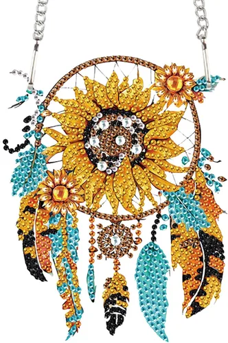 Miniatura 18 de AiYuanzsh Animal Parrot DIY Kits de Pintura de Arte de Diamante de Acrílico Colgante Pendientes de Arte de Diamante de Rinstone Especialmente Búho