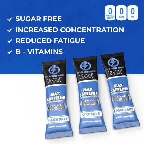 Miniatura 5 de Aceleración de hidratación - 300 mg de cafeína - Mezcla de electrolitos + bebidas energéticas - Bebida preentrenamiento/recuperación