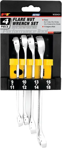 Miniatura 2 de Performance Tool W30431 Llave métrica de tuerca de 4 piezas