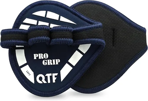 Miniatura 12 de QTF Almohadillas de neopreno para gimnasio, protectores de palma de gimnasio, reemplazo de guantes de entrenamiento para hombres y mujeres, Rosa