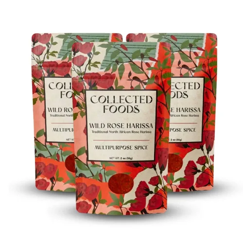 Miniatura 9 de Mezcla de condimentos Harissa marroquí de alta calidad, especias y condimentos sin gluten con pimentón, sal y cebolla deshidratada, polvo Harissa