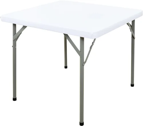 Miniatura 22 de Mantel Cuadrado Elástico Ajustable, Cubierta de Mesa de Poliéster Resistente al Viento, Mantel Resistente a Rayones y Lavable para Mesas Plegables
