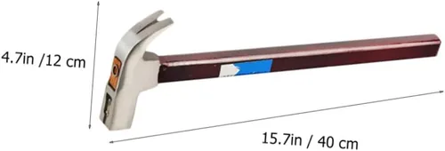 Miniatura 2 de Martillo de garra Martillo práctico Martillo de mango de madera comprimida Martillo de madera comprimida Martillo de madera comprimida Martillo