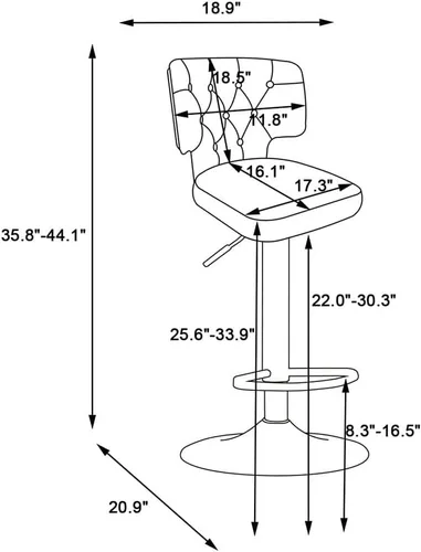 Miniatura 3 de 2 taburetes de bar modernos de altura de mostrador con parte trasera tapizada giratoria ajustable para cocina, isla restaurante, aguacate, verde