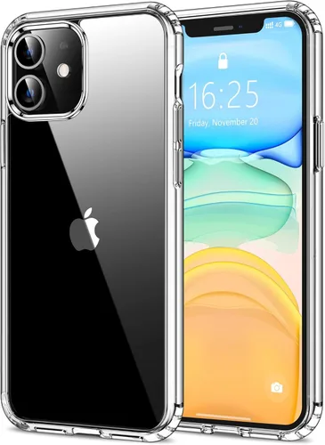Miniatura 95 de HOOMIL Funda para iPhone 7 Plus/iPhone 8 Plus de 5.5 pulgadas, no amarillea, protección contra caídas, cubierta trasera dura transparente