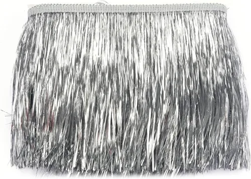 Miniatura 63 de YYCRAFT Fleco de Oropel de 1.75 pulgadas de Ancho Ribete de Oropel Guirnalda de Oropel Fleco para Disfraz de Baile Ribete con Efecto de Lámina