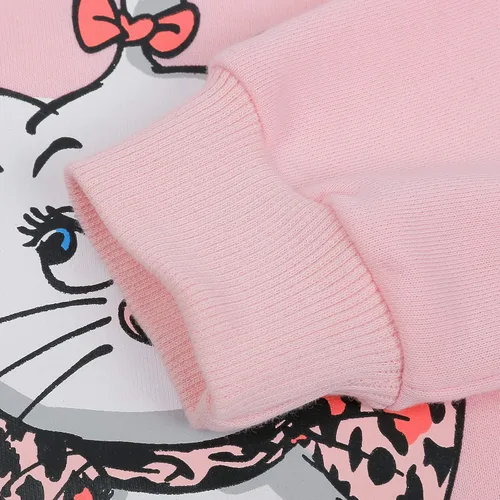 Miniatura 7 de RETSUGO Conjunto de camiseta y leggings con estampado de leopardo, 2 piezas, para niñas, ropa escolar y otoño