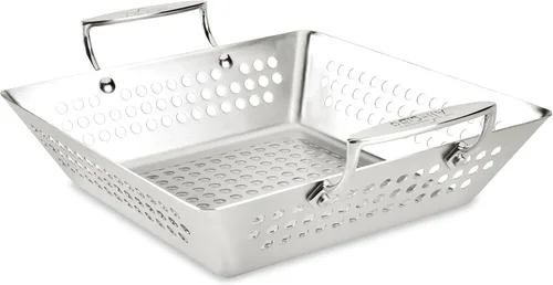 Miniatura 6 de All-Clad Juego de asador antiadherente para exteriores, 15 x 11 pulgadas, apto para horno y parrilla de 500 F, ollas y sartenes, utensilios