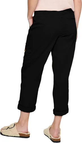 Miniatura 2 de Athlisan Pantalones cargo para mujer estilo casual cintura elástica pantalones de senderismo con bolsillos