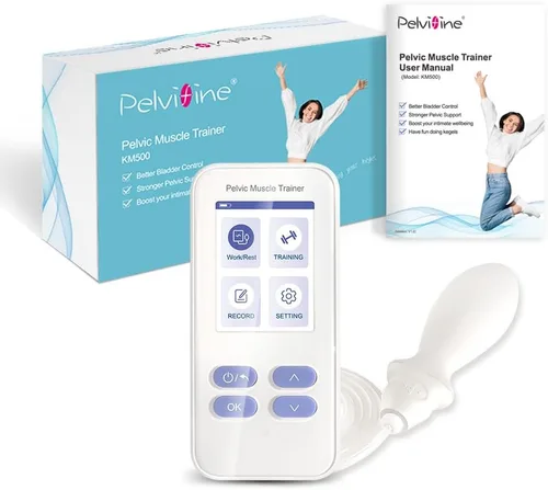 Miniatura 7 de Entrenador muscular pélvico para ejercitador de Kegel con sonda de sensor inflable que fortalece tu suelo pélvico