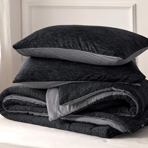 Miniatura 16 de Bedsure Juego de edredón Twin/Twin XL, ropa de cama suave beige para todas las estaciones, juego de cama teñido catiónico, 2 piezas, 1 edredón