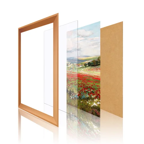 Miniatura 4 de YSTIME Hoja de Acrílico Transparente de 8" x 12" Plexiglás Hoja de Plástico para Manualidades Tablero Acrílico Transparente con Papel Protector