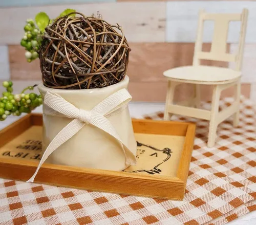 Miniatura 3 de Cinta de sarga de algodón de 1 pulgada, 55 yardas, rollo de cinta natural suave para costura, manualidades, decoración del hogar, color beige