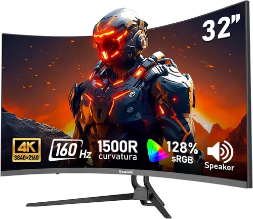 Miniatura 12 de Gawfolk - Monitor para juegos de 24.5 pulgadas, PC 200Hz, pantalla FHD 1080p, altavoces incorporados, 1ms sin bisel, FreeSync, 99% sRGB, ángulo