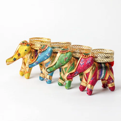 Miniatura 3 de Portavelas decorativo a granel para decoración Diya Diwali, Diosa Ganesh Chaturthi, portavelas decorativo para festivales de la India, Diwali, boda