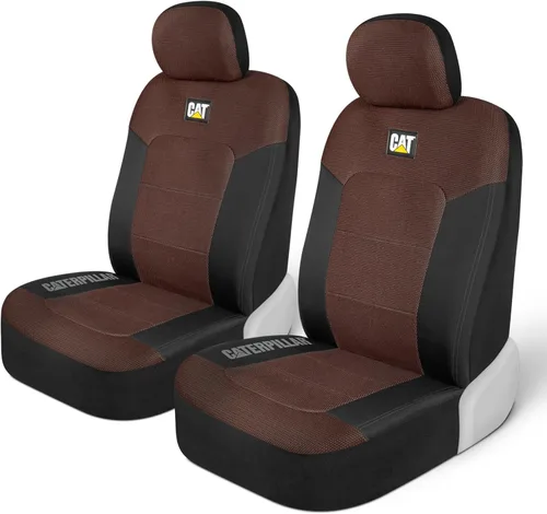 Miniatura 11 de Fundas de asiento para coches, camiones y SUV Cat MeshFlex – Fundas de asiento grises para asientos delanteros, protectores de asiento de camión
