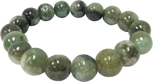 Miniatura 396 de Gem Avenue Handmade Round Bead Stretch Bracelet Unisex Natural Stone Beaded Jewelry for Men & Women, Elastic Wristband for Daily Wear