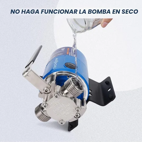 Miniatura 6 de Bomba con manguera, bomba de transferencia de agua de 115V 1/10HP 330GPH, bomba de drenaje, con juego de manguera de succión.