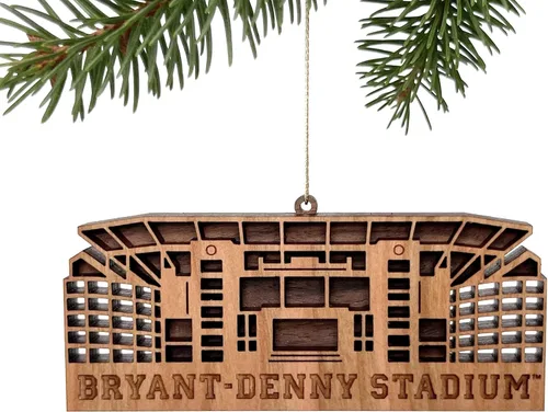Miniatura 7 de Adornos para árbol de Navidad de la Universidad Estatal de Michigan, Spartan Stadium, Spartans Football, licencia oficial de la NCAA, decoración