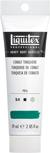 Miniatura 201 de Liquitex Pintura Acrílica Profesional de Cuerpo Pesado, Tubo de 2 oz (59ml), Rojo Fluorescente