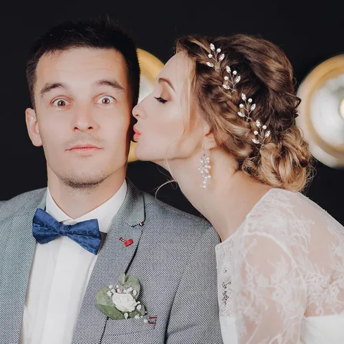 Miniatura 6 de 12 horquillas para el pelo de novia, accesorios de cristal, perlas de diamantes de imitación para novias, damas de honor, accesorios de boda