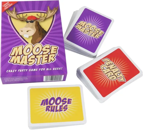 Miniatura 2 de Moose Master - Ríete hasta llorar - Divertido - Tus mejillas dolerán de tanto sonreír y reír - para personas divertidas que buscan una noche