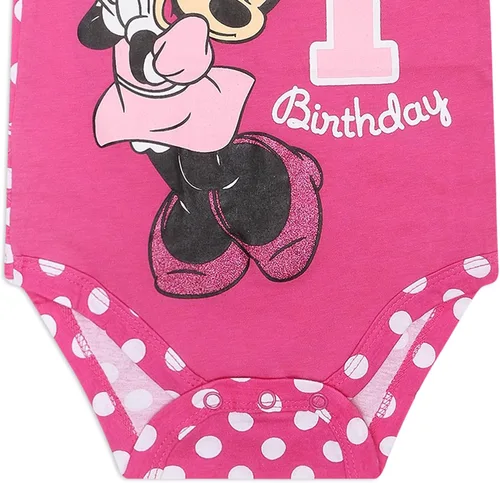 Miniatura 5 de Disney Body de manga corta de princesa para primer cumpleaños