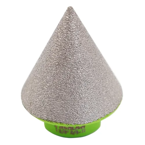 Miniatura 42 de Broca de fresado de biselado de diamante - Broca de cono de azulejos Biselado 4/5" vástago hexagonal 20MM Granito Agujeros de ampliación de mármol