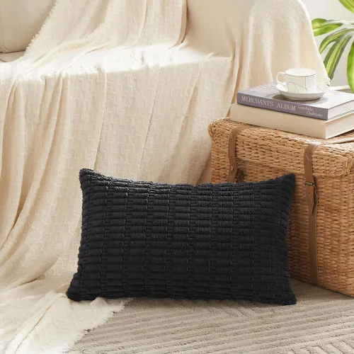 Miniatura 123 de Fancy Homi - Paquete de 2 fundas de almohada decorativas de color taupe de 22 x 22 pulgadas para sala de estar, sofá, cama, estilo rústico, bohemio