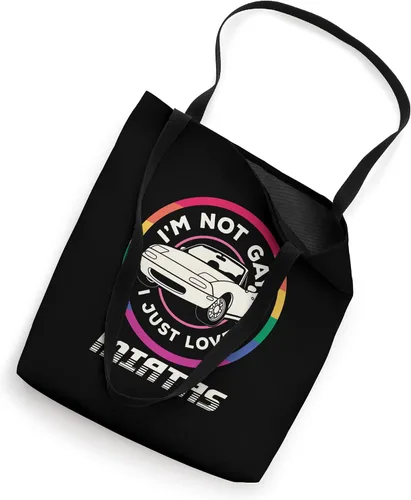 Miniatura 2 de Bolsa de mano con texto en inglés "I Not Gay I Just Love Miatas