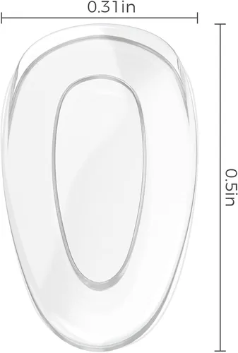 Miniatura 2 de 6 pares de almohadillas de nariz de repuesto amarillas y grises y transparentes para Oakley Feedback OO4079 Holbrook Metal OO4123 Crosshair OO4060