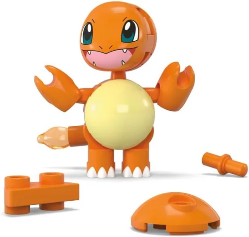 Miniatura 4 de MEGA Pokémon Juguete de construcción Pokémon Evergreen Charmander Ball para niños a partir de 6 años