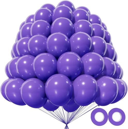 Miniatura 65 de 200 globos de 5 pulgadas, colores surtidos, pequeños globos de látex arcoíris para fiesta, cumpleaños, baby shower, aniversario, festival