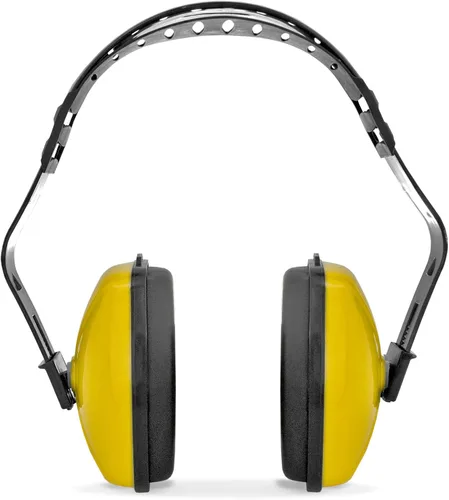 JORESTECH Orejeras de seguridad amarillas para la audición y la supresión del sonido de los oídos, diadema ajustable, protección ligera para Amarillo