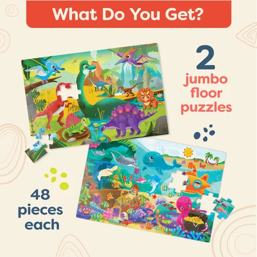 Miniatura 7 de B. toys Juego de rompecabezas - Juego clásico con diseños coloridos - Juguetes educativos y de desarrollo para más de 3 años - Paquete de 3