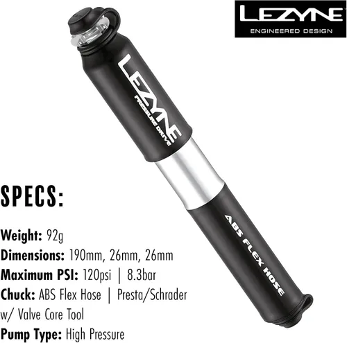Miniatura 3 de Lezyne inflador de mano a presión