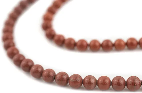 Miniatura 176 de The Bead Chest Cuentas de Jade Blanco Mate Redondas (8mm): Piedra Preciosa Orgánica Redonda Esférica de Energía con Poder de Sanación para Hacer