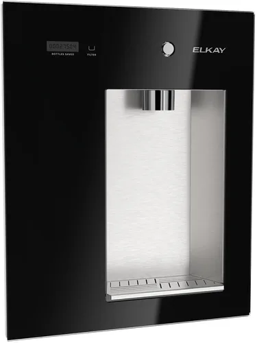 Miniatura 3 de Elkay Liv EZ - Dispensador de agua filtrada empotrado para montaje en pared - Alimentado por batería, Certificado NSF, Botón pulsador, Reduce plomo