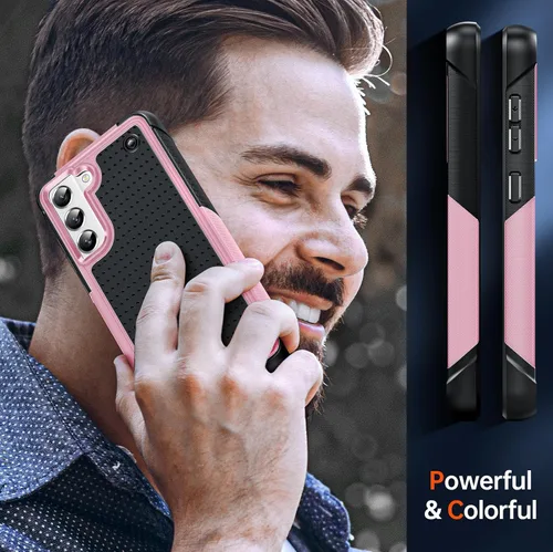 Miniatura 6 de LeYi Funda para Galaxy S21 FE-5G: Funda Samsung S21 FE con protector de pantalla, doble capa protectora de policarbonato duro y TPU suave Android