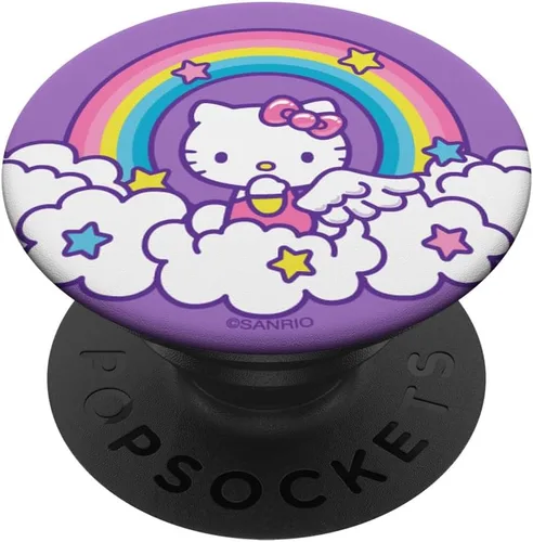 Miniatura 7 de Hello Kitty PopSockets PopGrip de Rainbow Angel para MagSafe