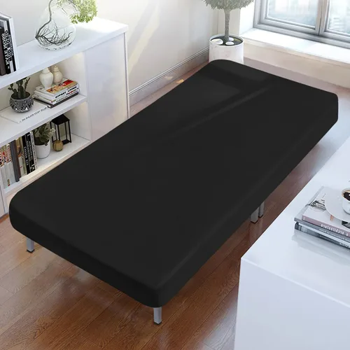 Miniatura 14 de Sábanas de cuna de 30" x 80", sábana ajustada de tamaño de cuna con cama estrecha/litera de campamento/camas para invitados/camping/remolques de Gris