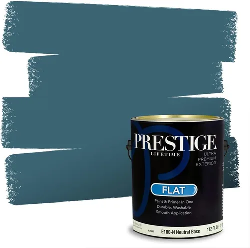 Miniatura 160 de PRESTIGE Pintura interior e imprimación en uno, azul cielo, semi-brillante, 1 galón