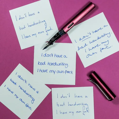 Miniatura 4 de Lamy Al-Star Ex-Fine Pluma, morado oscuro (L29EF)