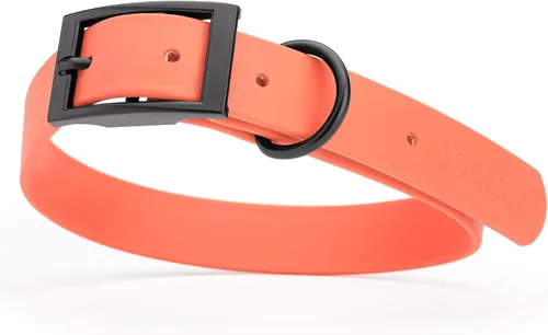 Miniatura 74 de Dogline Biothane - Collar impermeable para perro con hebilla de liberación rápida, resistente cincha de nailon recubierta con resistente y a prueba