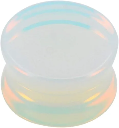 Miniatura 6 de Tapones para los oídos de piedra, doble llamarada, dilatadores de estiramiento de sillín expansor 2G-0.984 in E553
